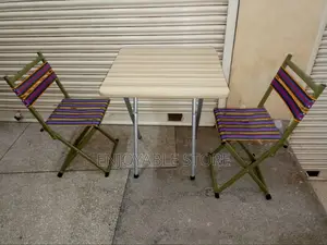 Set of Foldable Chairs and Table(Camping)