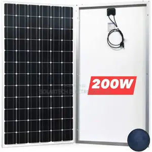 200W Rwizi Mono Crystalline Solar Panels Cc