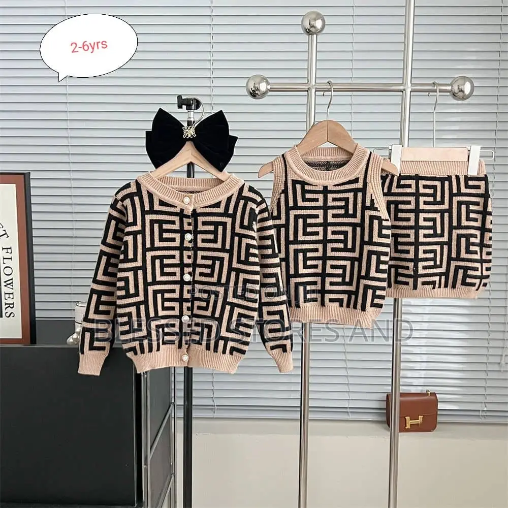 Girls 3piece Sweater Outfit