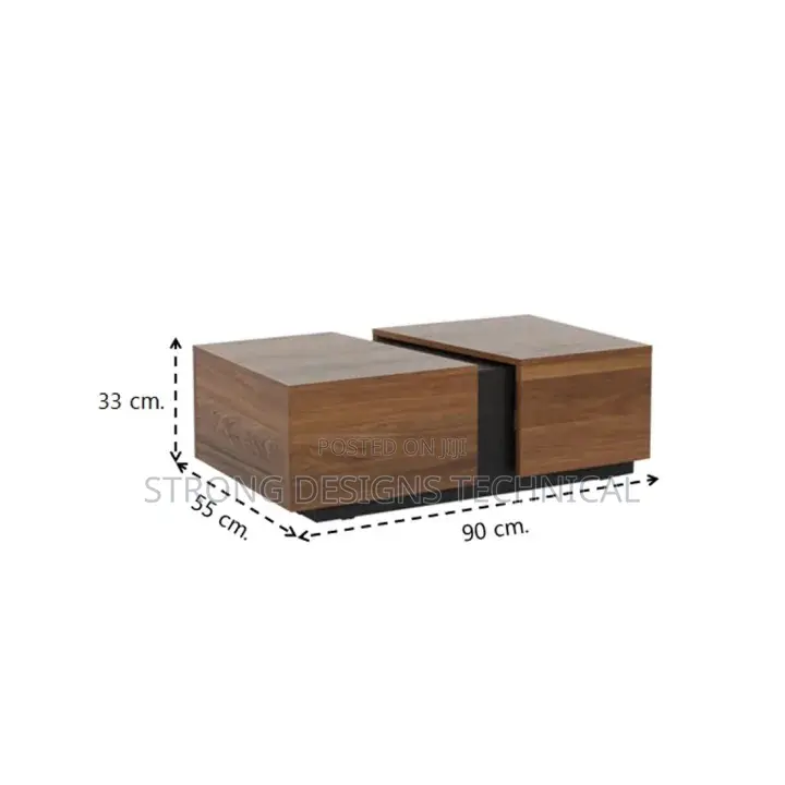Coffee Table / Center Table With Hidden Drawers.