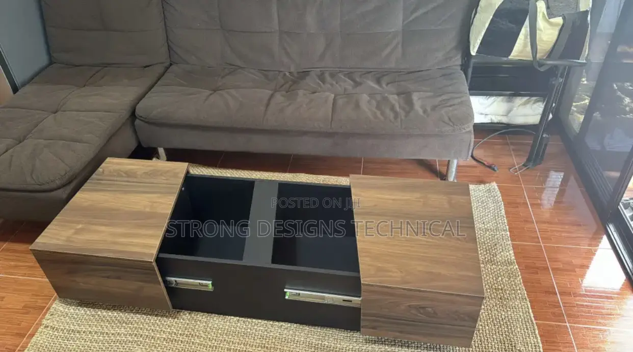 Coffee Table / Center Table With Hidden Drawers.