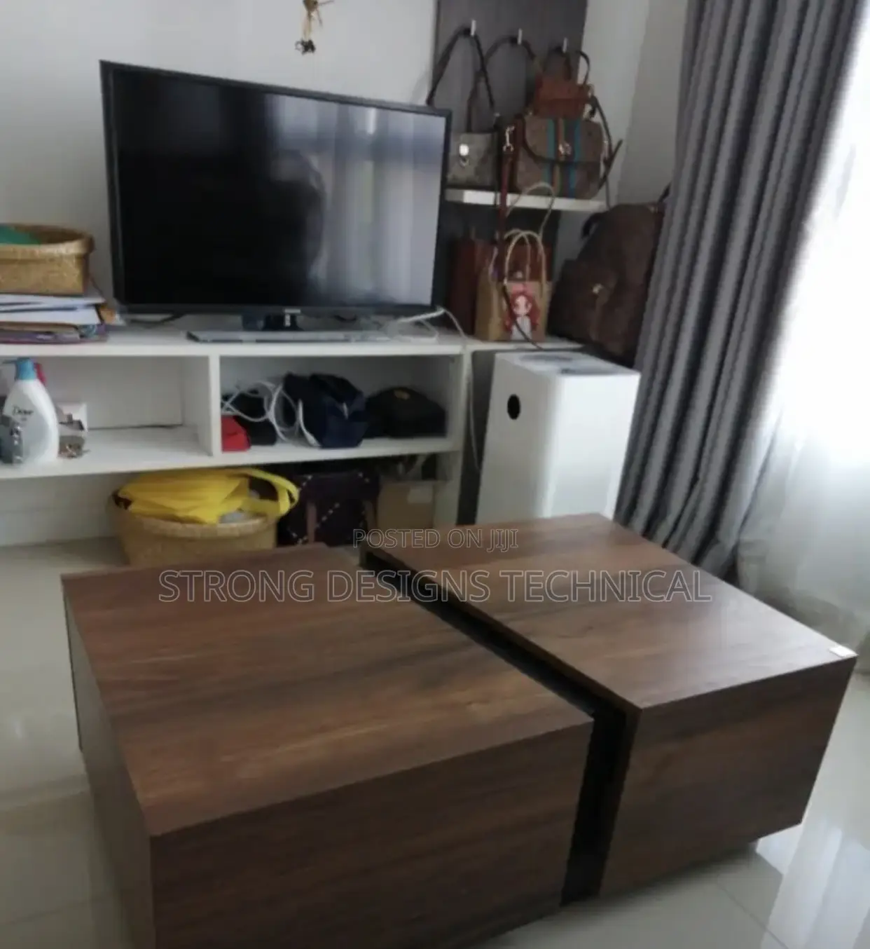 Coffee Table / Center Table With Hidden Drawers.