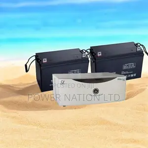 100ah Battery 2pcs 1000va UPS Inverter Power Backup System