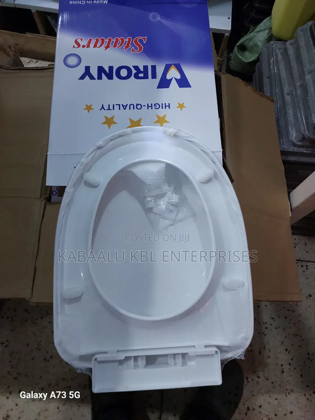 Virony Startars Toilet Seat Cover SOFT CLOSE
