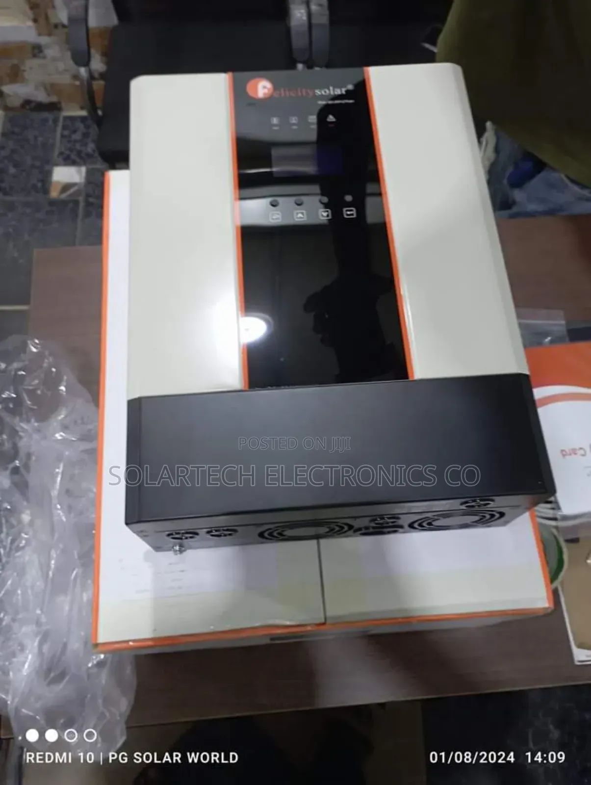 3kva/24v Pure Sine Wave Felicity Inverter/100a Inbuilt Contr