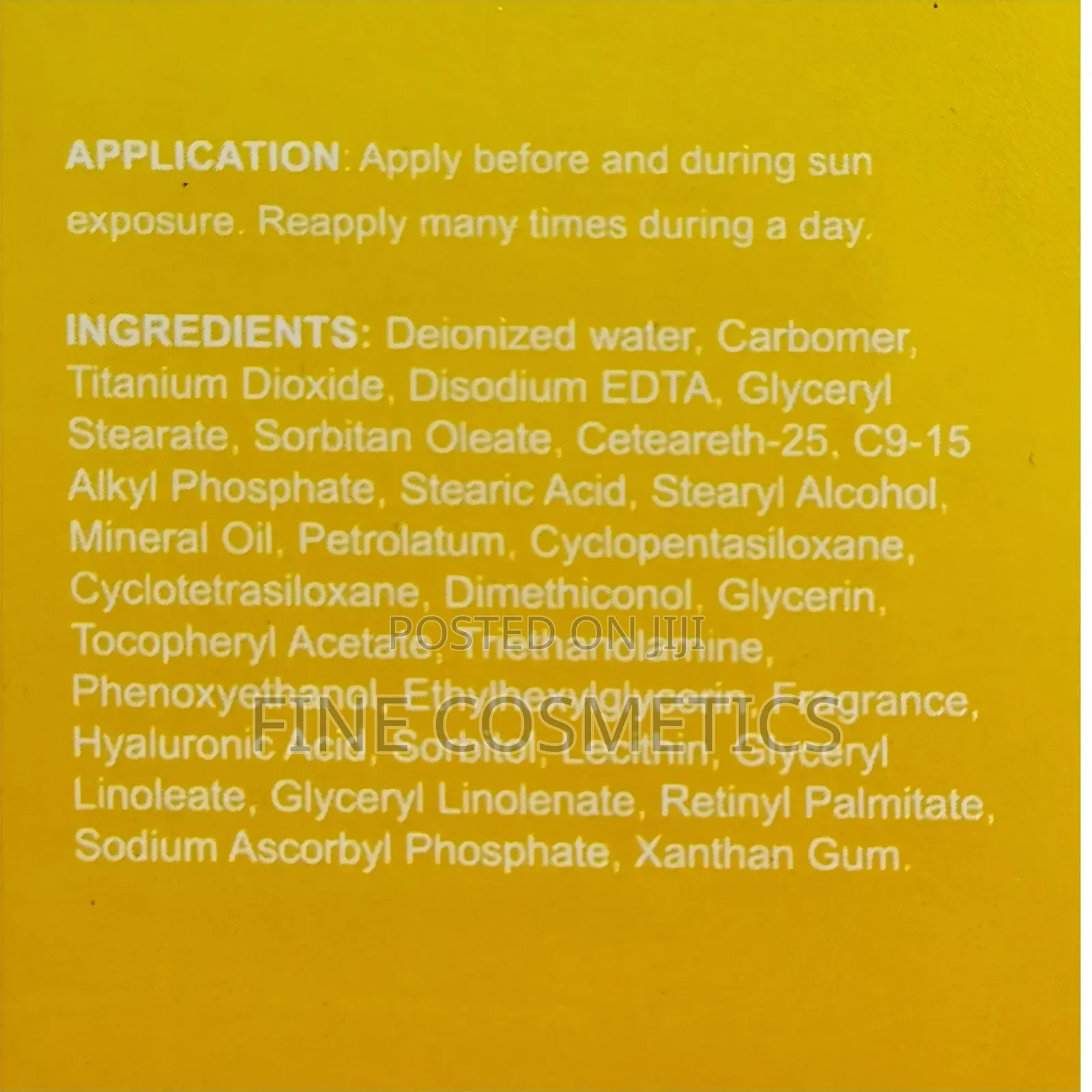 Skin Doctor Spf80 Uva + Uvb Sun High Protection Sunscreen