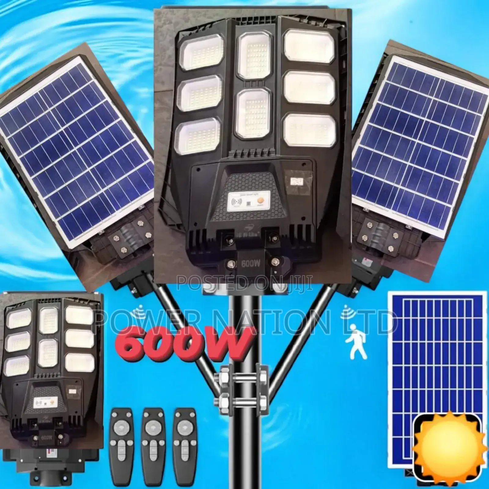 600w Solar Street Light 8 Eyes