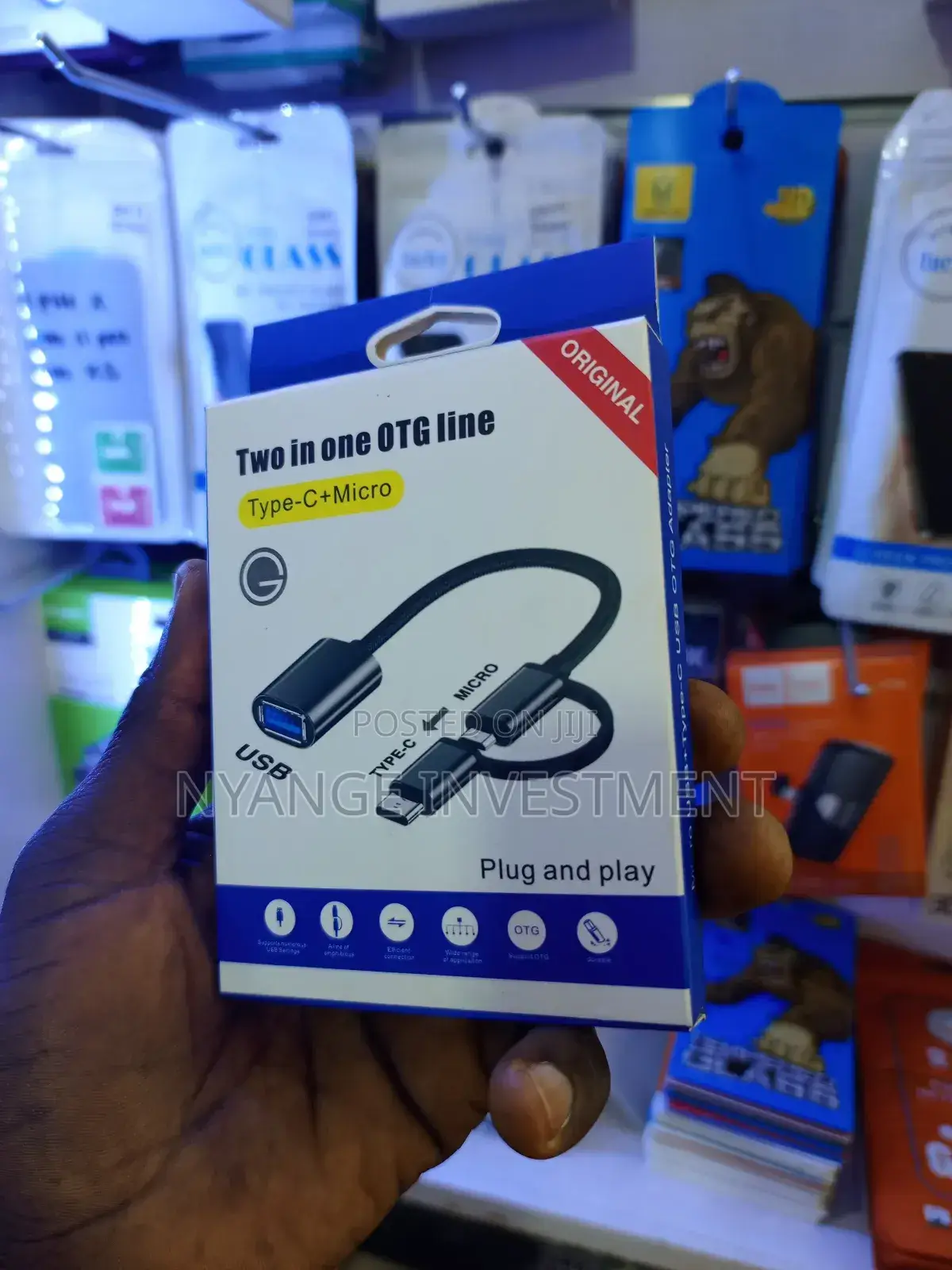 OTG Micro USB Cable