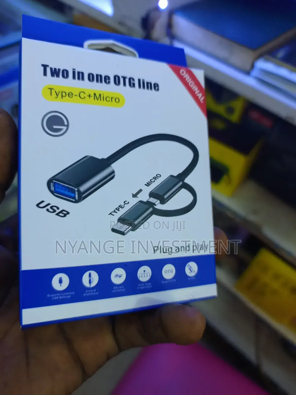 OTG Micro USB Cable