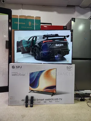 SPJ Flameless 50inches WEB OS Smart Tv