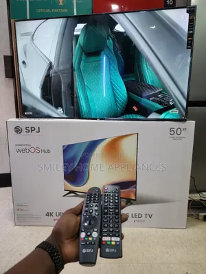 SPJ Flameless 50inches WEB OS Smart Tv