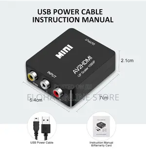 Brand New RCA to HDMI Converter