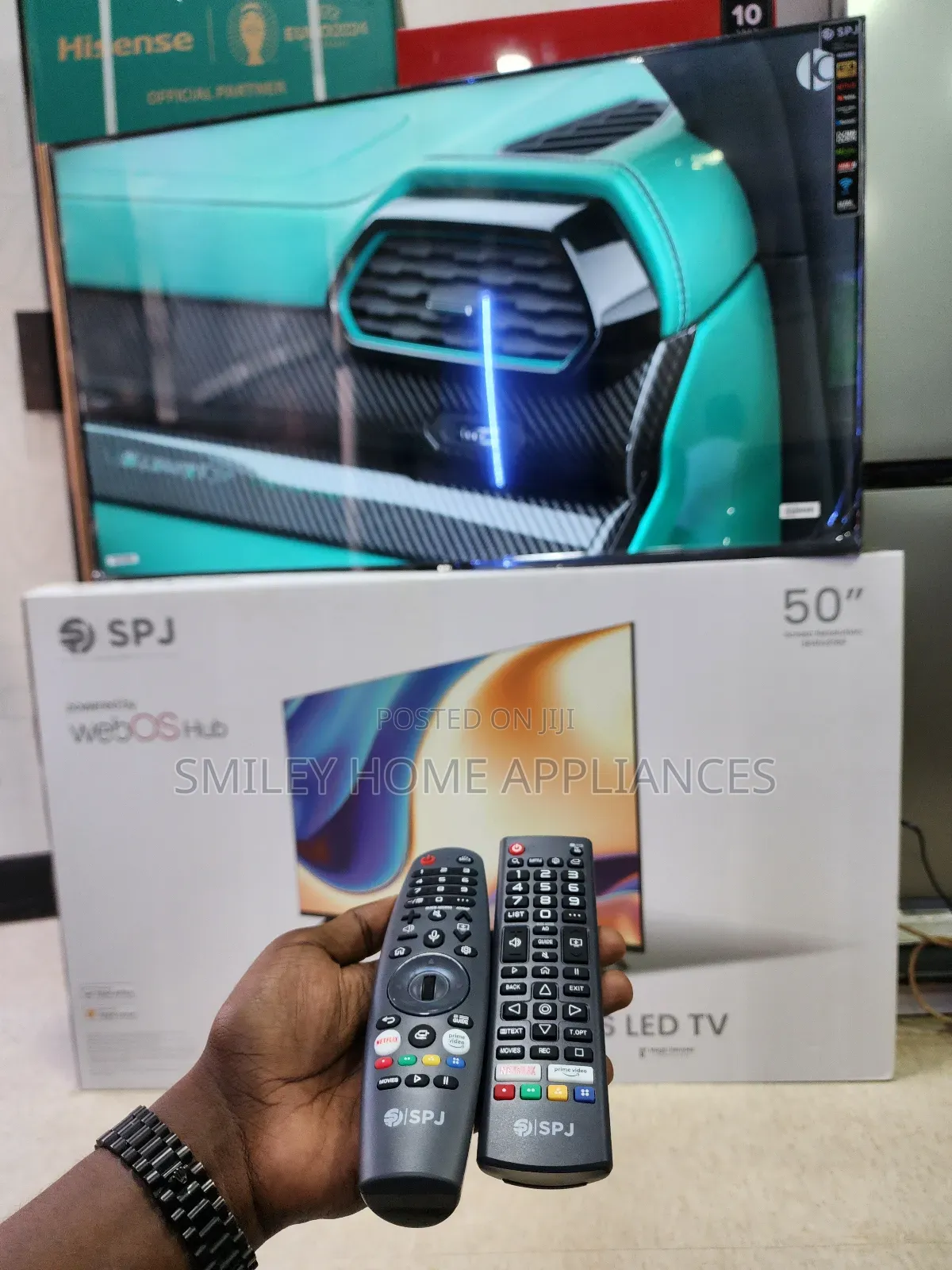 SPJ 50inches Webos Hub Smart TV on Promotional Offer