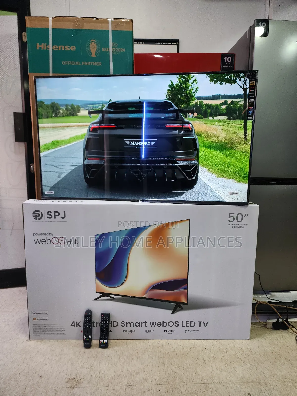 50inches SPJ WEB OS HUB Series Smart Tv on Promotional Price