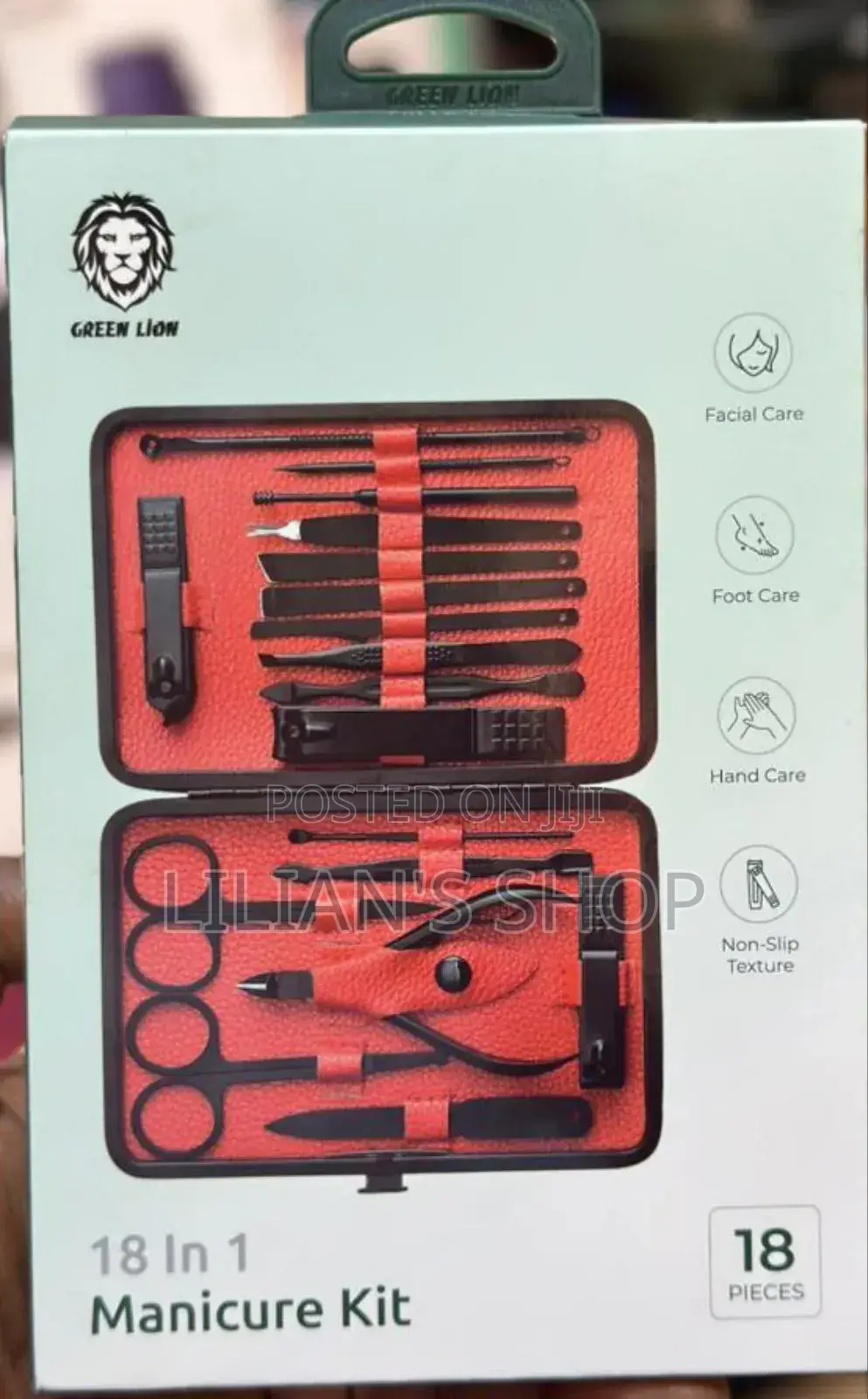 Green Lion 18 1in1 Pedicure and Manicure Kit