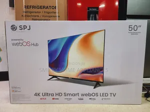 50inches SPJ Web OS Hub Series Ultra HD Smart TV
