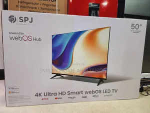SPJ 50inches Webos Hub Smart TV on Give Away Price