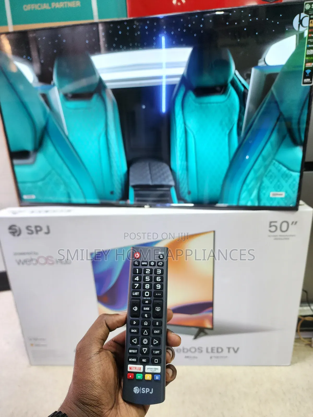 SPJ 50inches Webos Hub Smart TV on Give Away Price