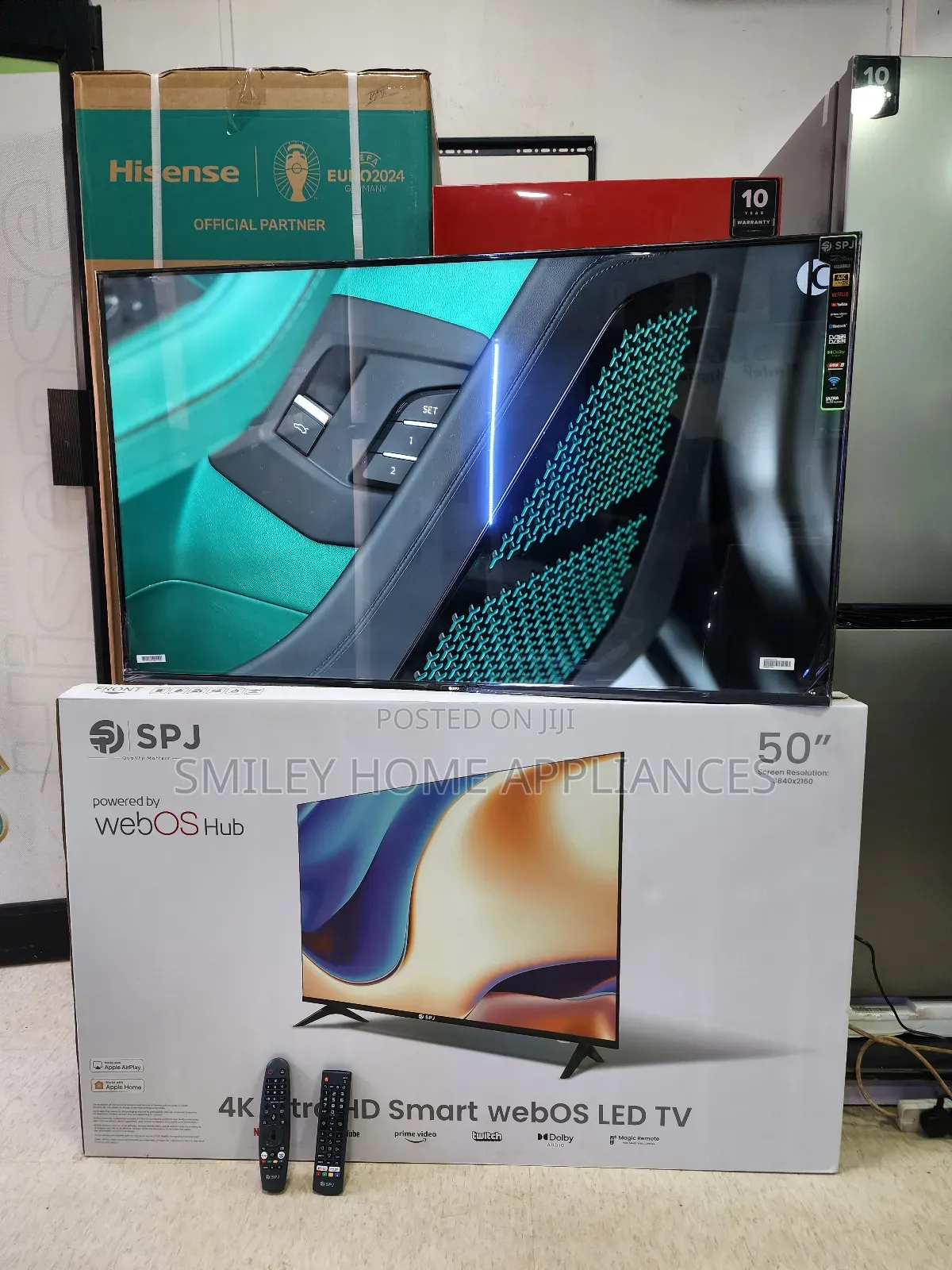 SPJ 50inches Webos Hub Smart TV on Give Away Price