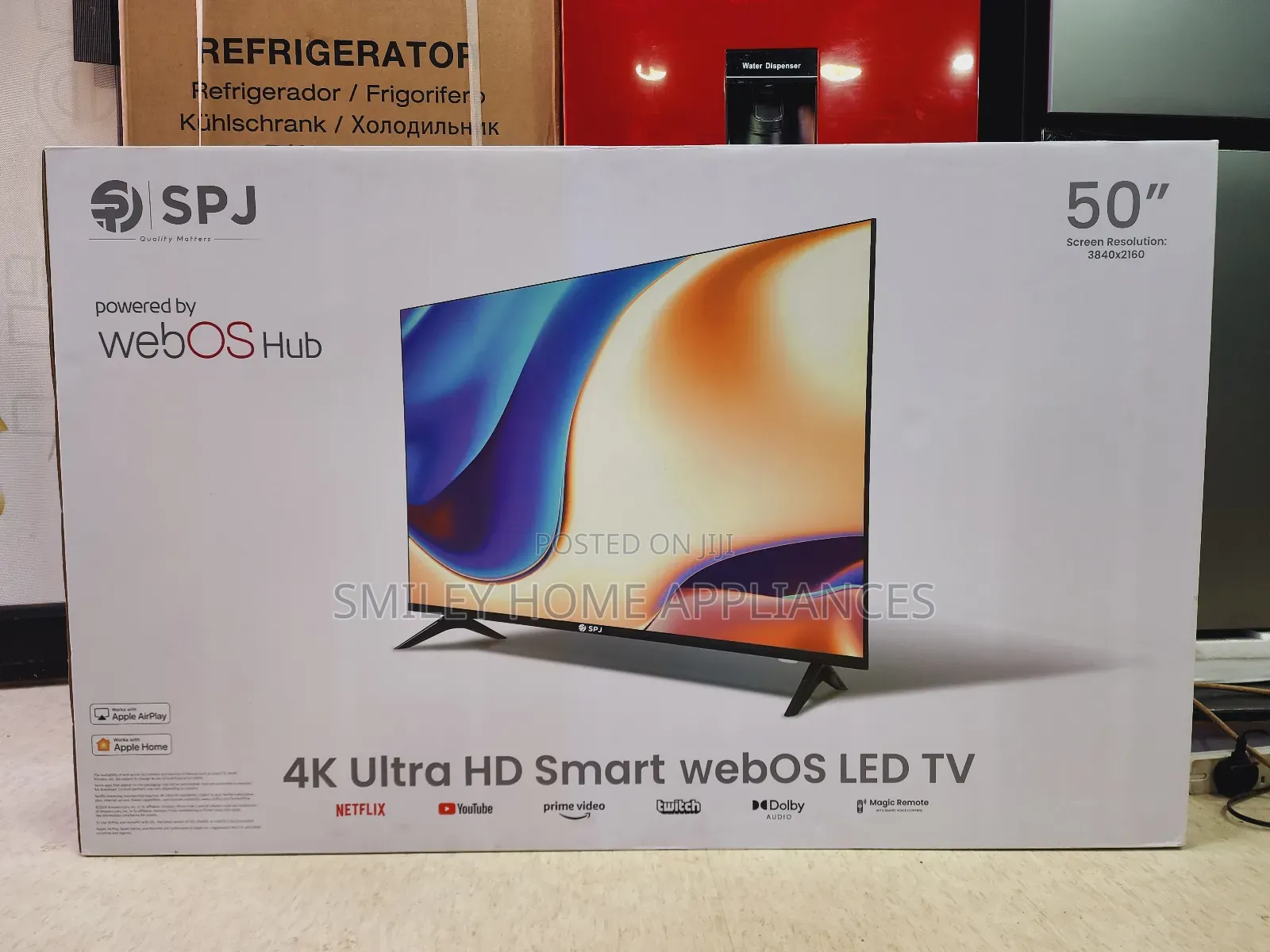 Web OS Hub Series SPJ Smart TV 50inches