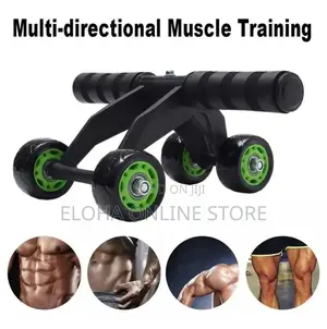 4 Wheel Roller Slide Wheel Abdominal Exercise Rolller