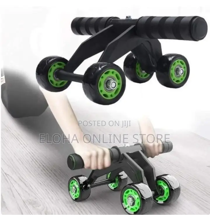 4 Wheel Roller Slide Wheel Abdominal Exercise Rolller