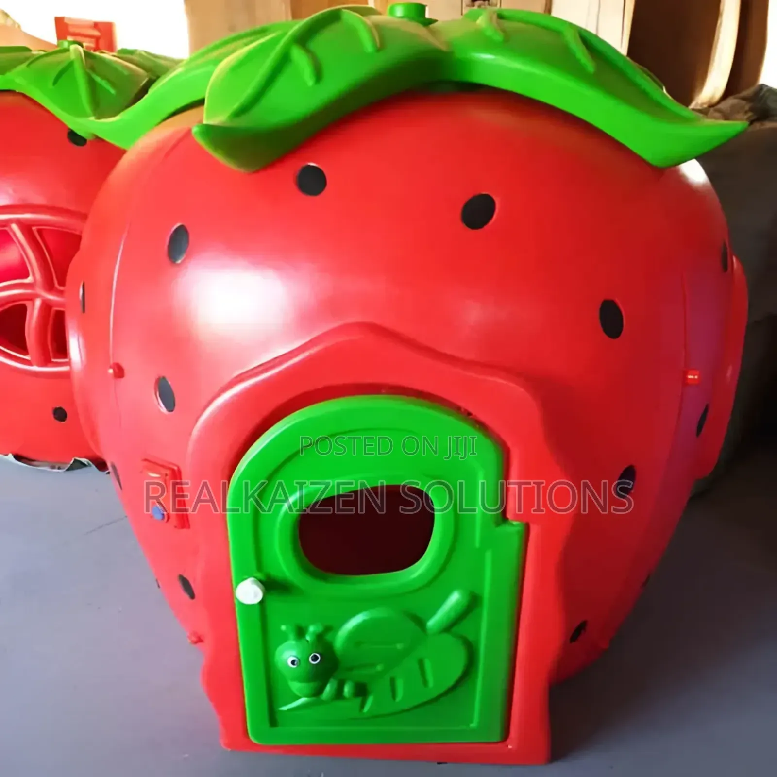 Cute Strawberry Fruit Themed Kid Amusement Play House