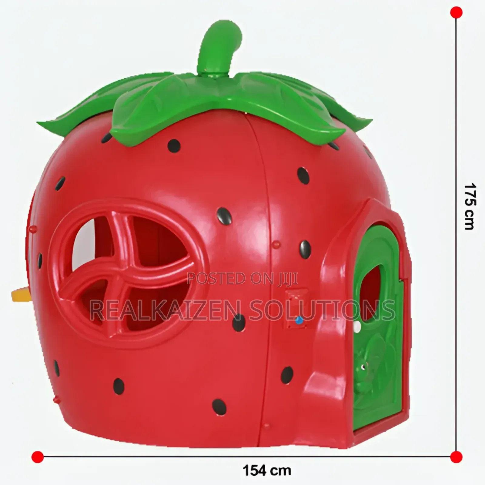 Cute Strawberry Fruit Themed Kid Amusement Play House