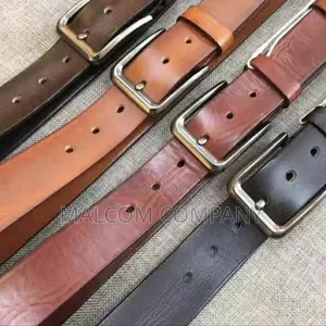 Photo - Men Leather (100%) Waist Belts.