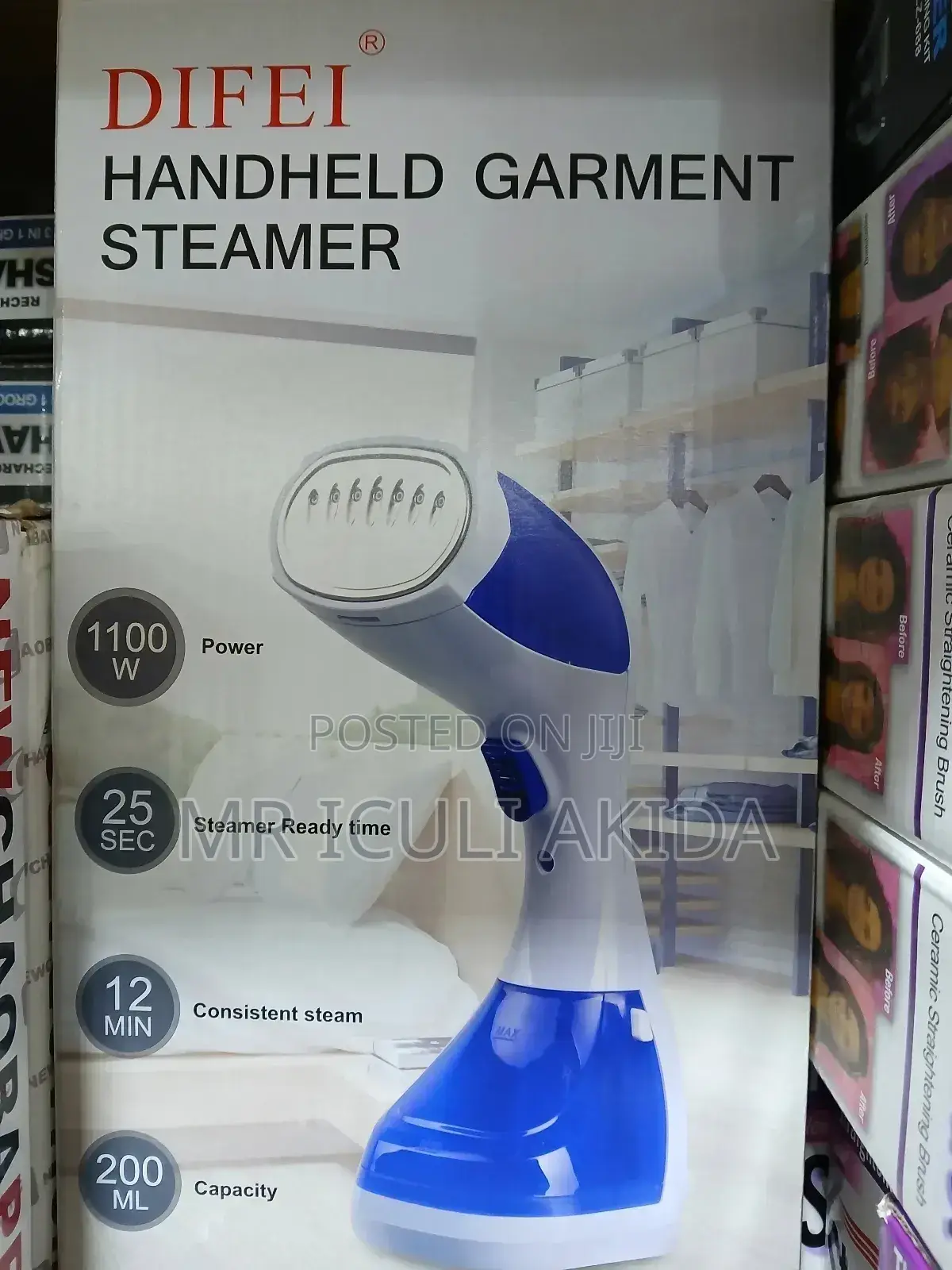 Difei Portable Handheld Electric Garment Steamer