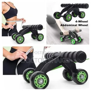 New ABS Exercise Machine With 4 Wheels