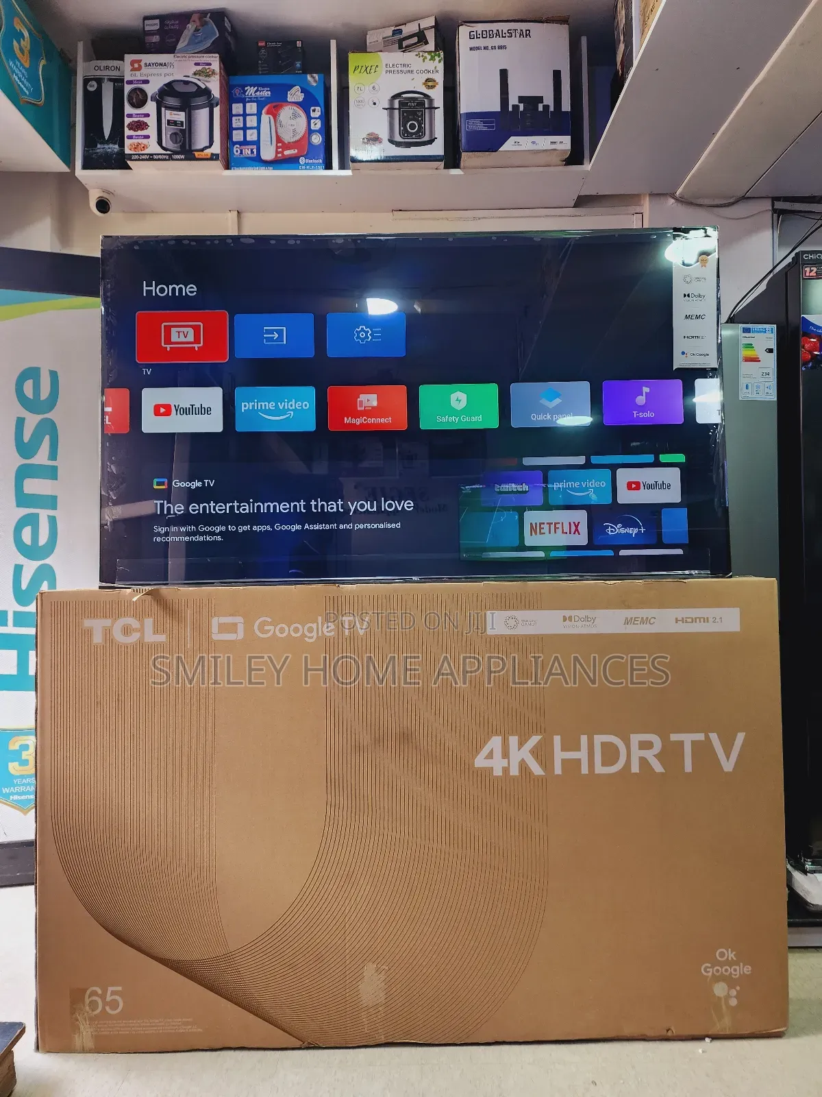 TCL 65inches Android TV
