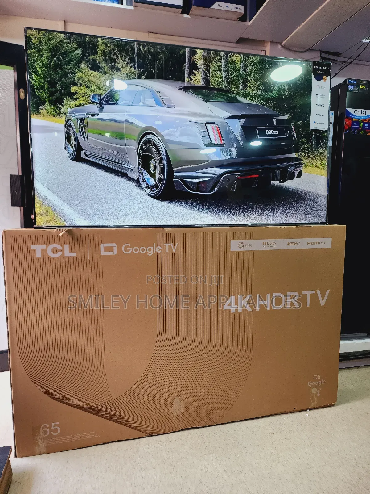 TCL HDR TV TCL 65inches Google Tv