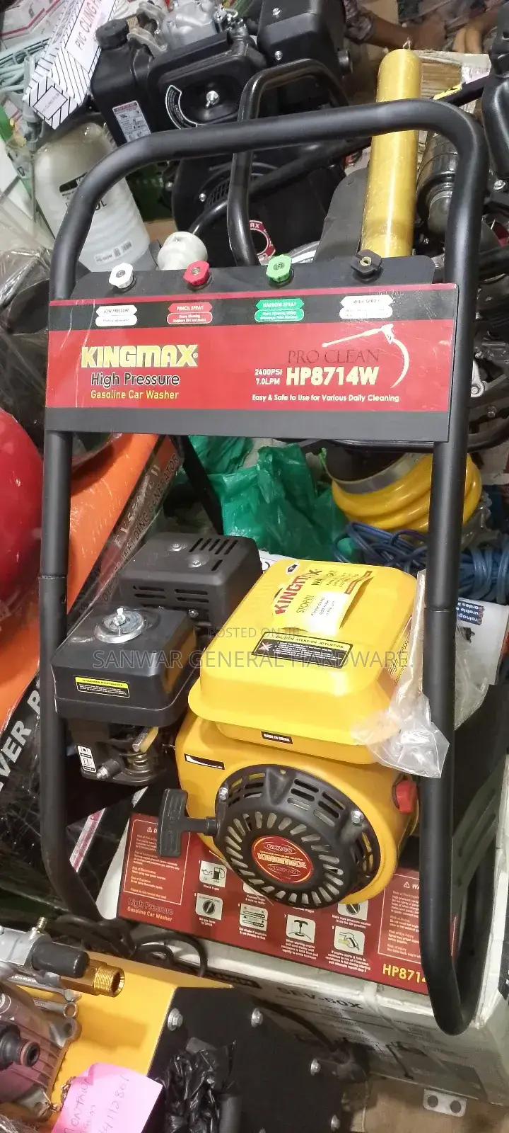 Kingmax, Pressure Car Washer Machines(Petrol)-2400psi