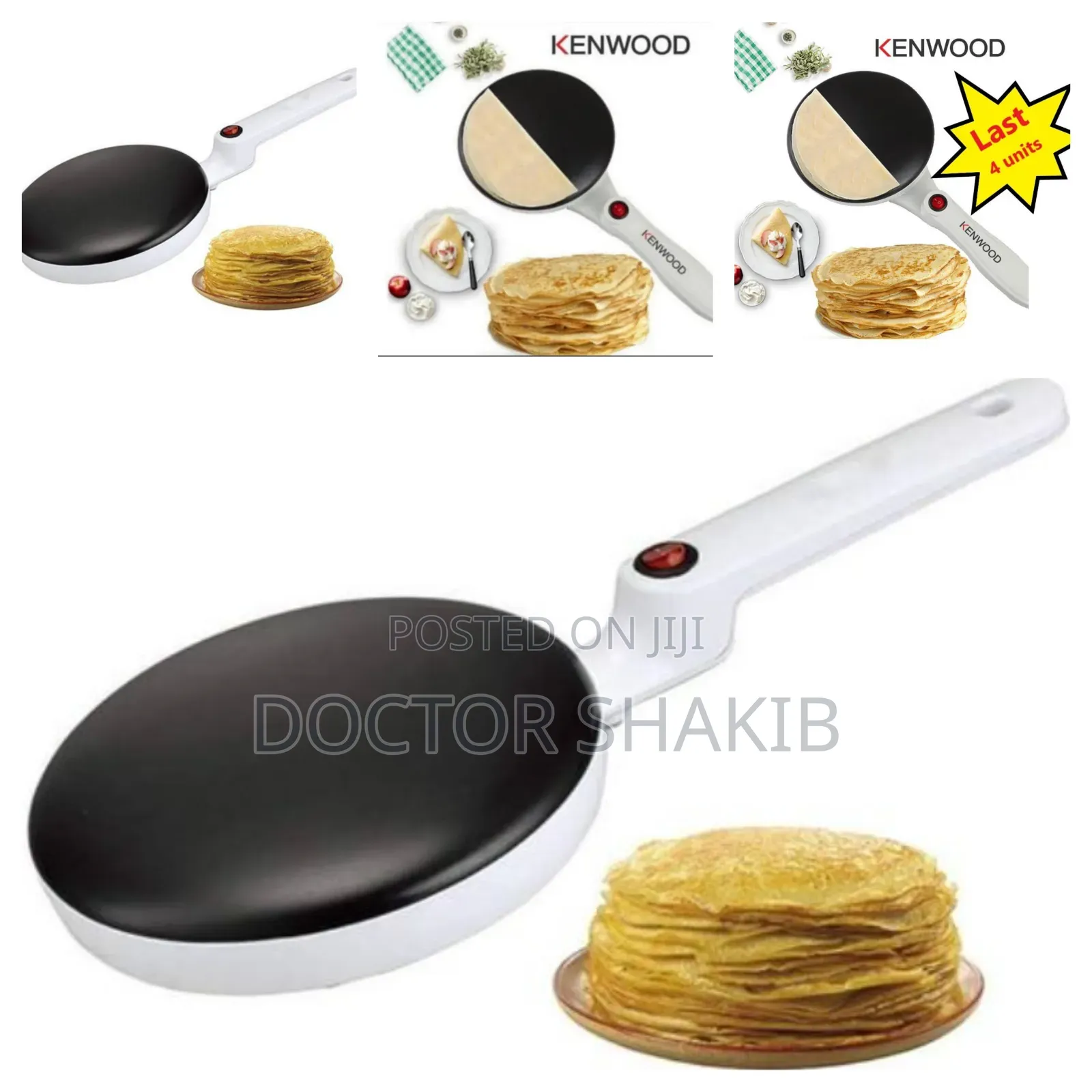 Electric Nonstick Premium Chapati Pancake Crepe Maker
