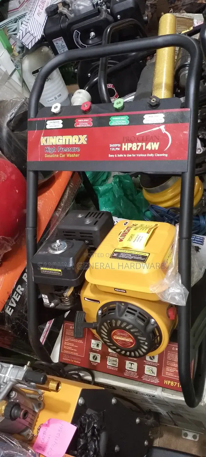 Kingmax, Pressure Car Washer Machines(Petrol)-2400psi