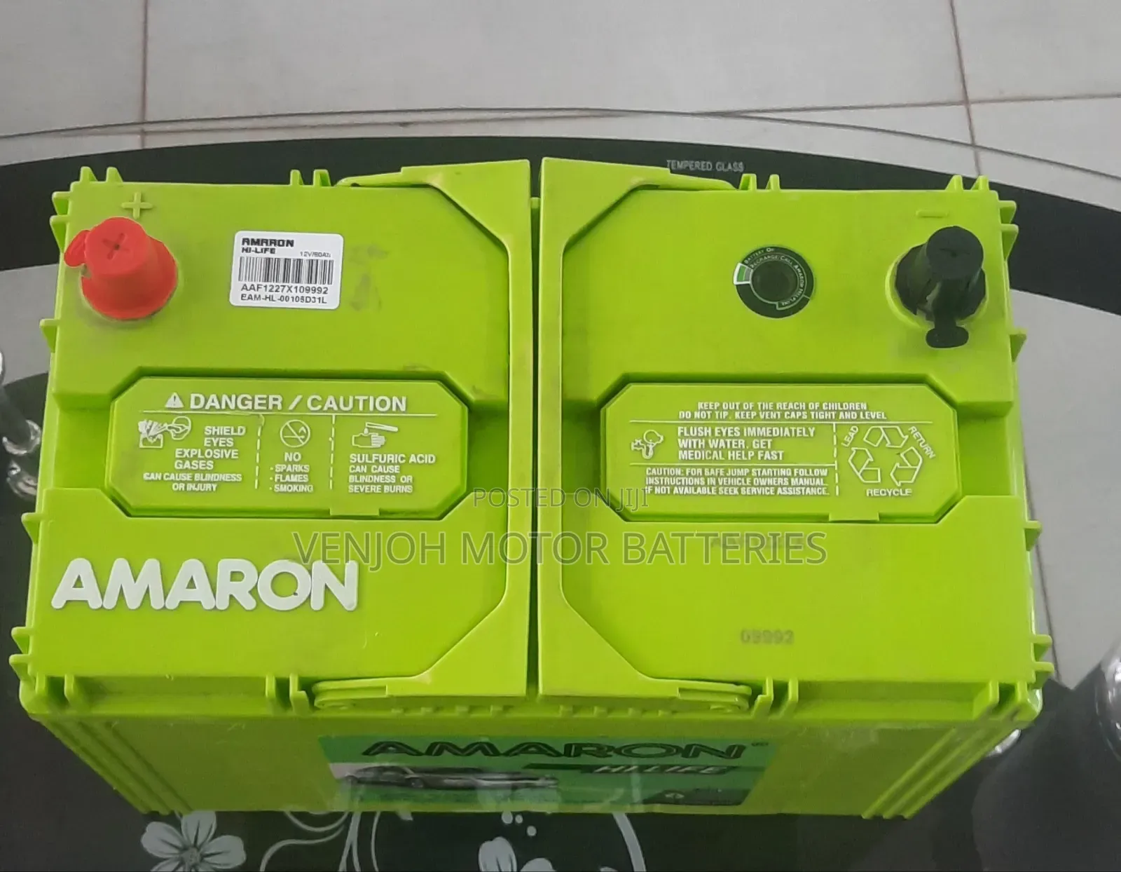 N80 Amaron Car Battery