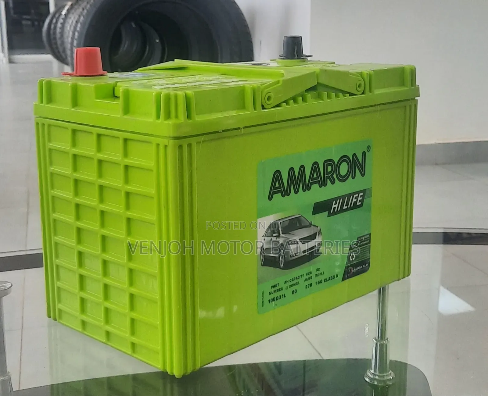 N80 Amaron Car Battery