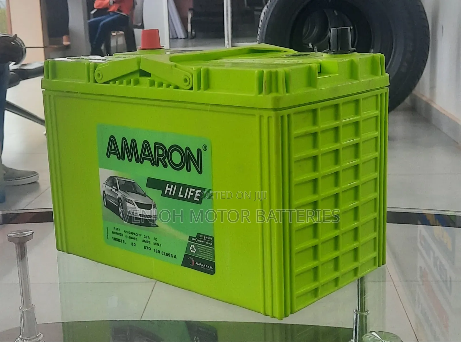 N80 Amaron Car Battery