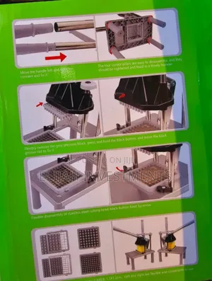 Brand New Durable Stainless Steel Potato Chopper