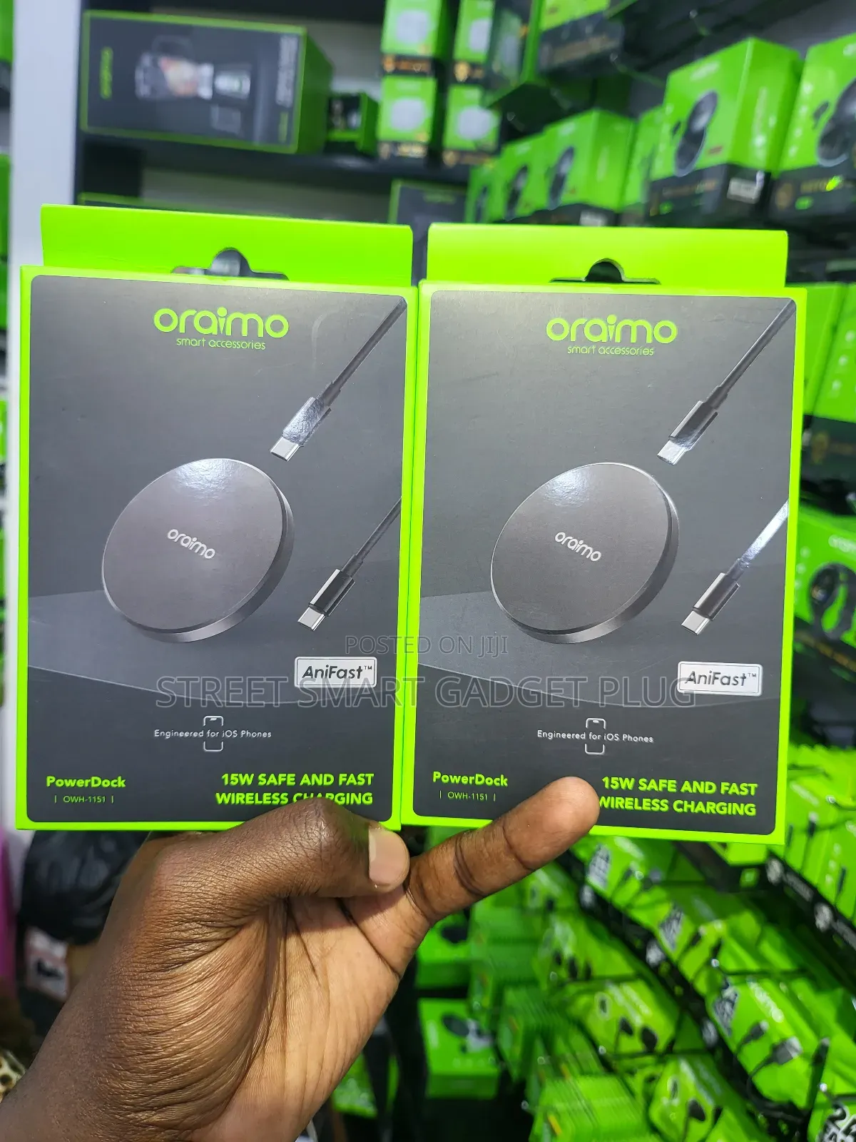 Oraimo Powerdock 15watts Magsafe Charger