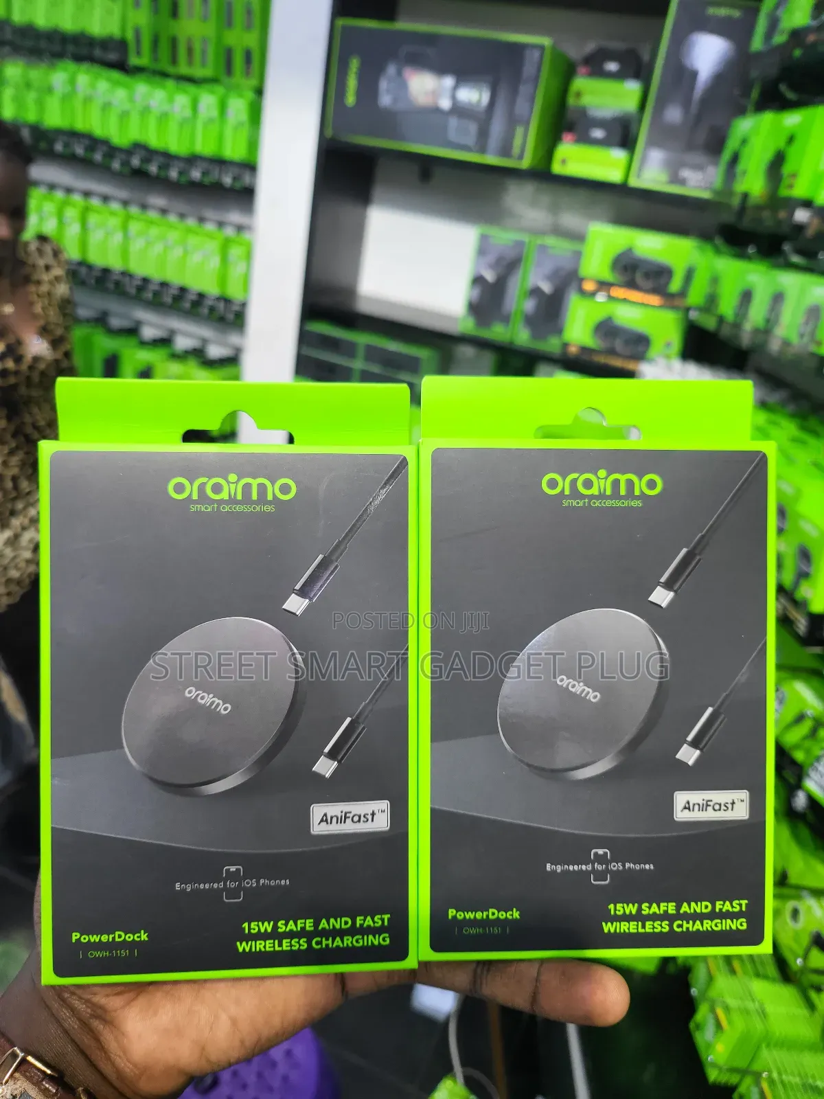 Oraimo Powerdock 15watts Magsafe Charger
