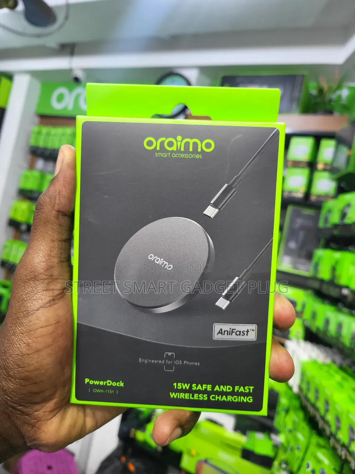 Oraimo Powerdock 15watts Magsafe Charger