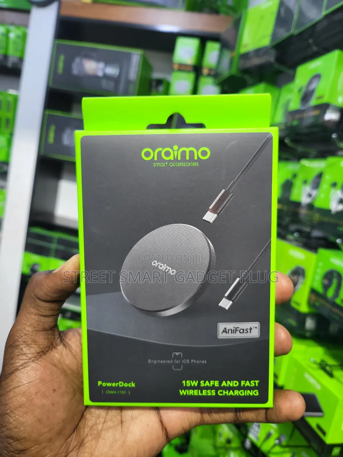 Oraimo Powerdock 15watts Magsafe Charger
