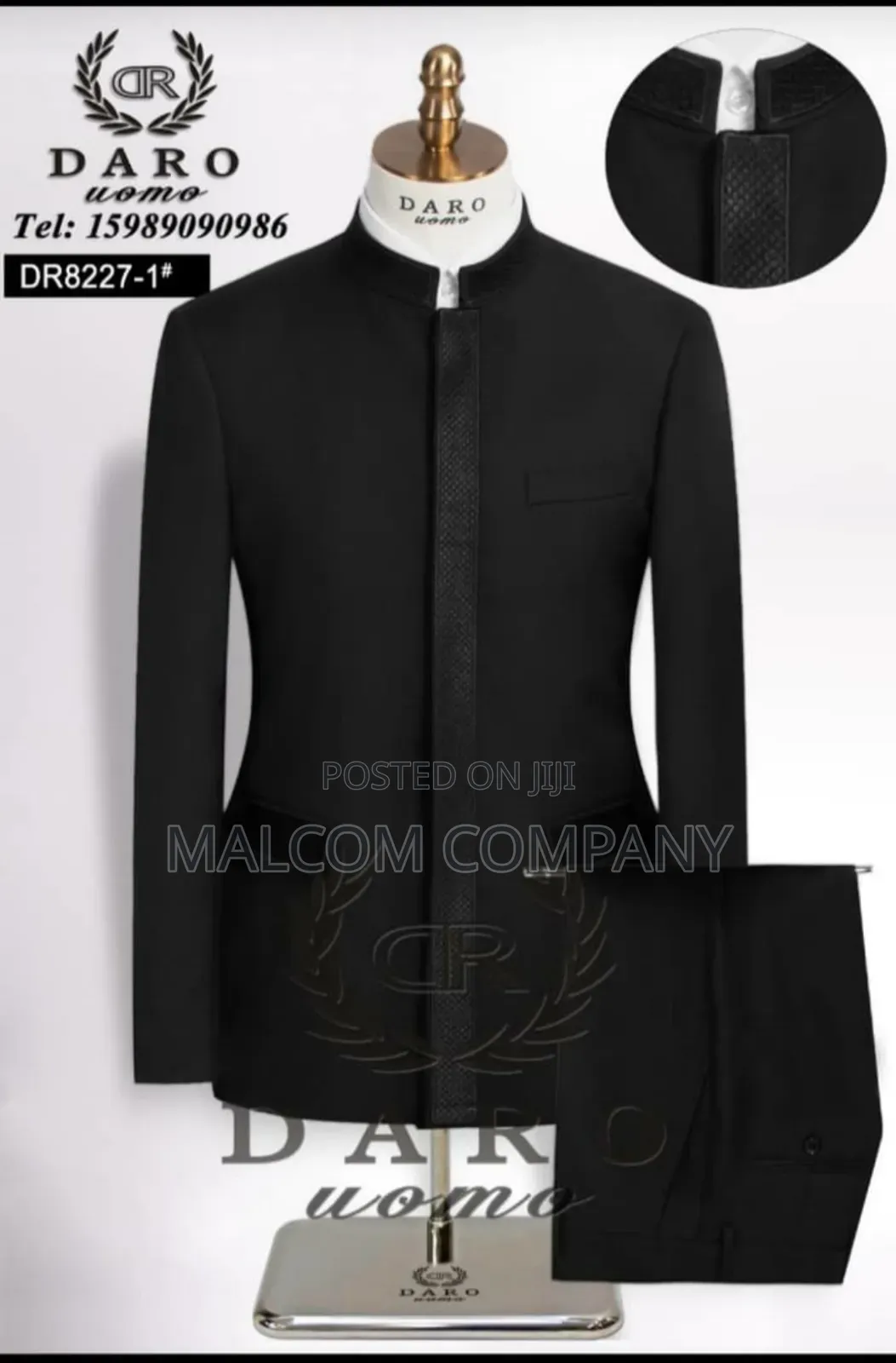 Men Suits in New Fashion ( Stand Up Collar)