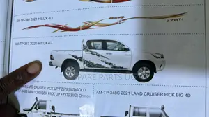 Hilux Revo / Rocco Body Stickers