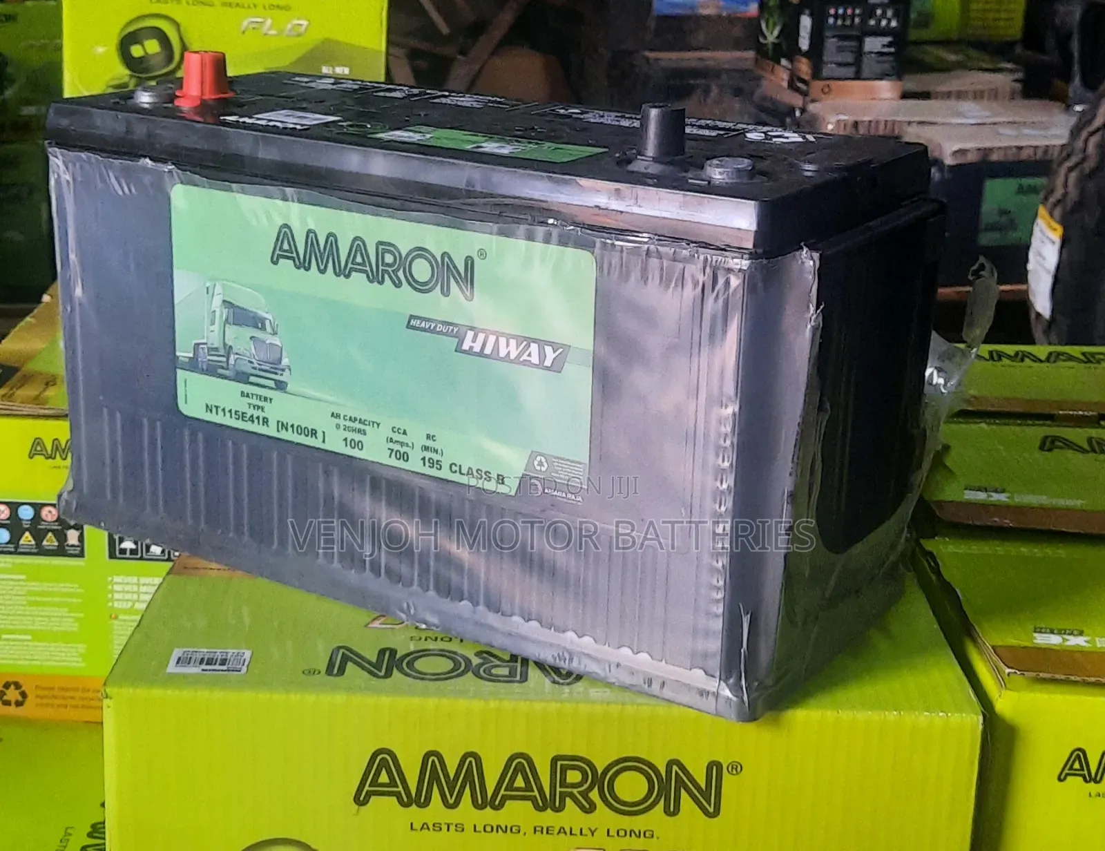 N100 Amaron Maintenance Free Car Battery