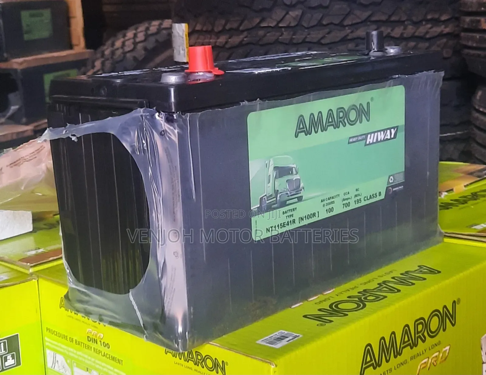 N100 Amaron Maintenance Free Car Battery