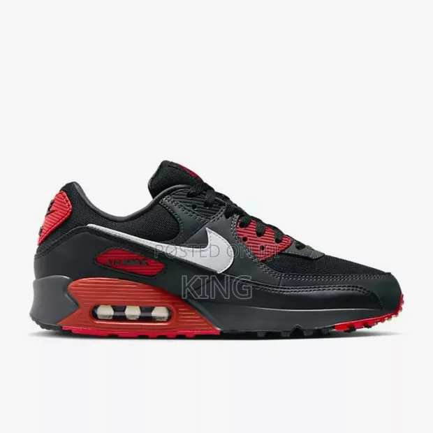 Genuine Nike Air Max 90 Anthracite Mystic Red in Central Division