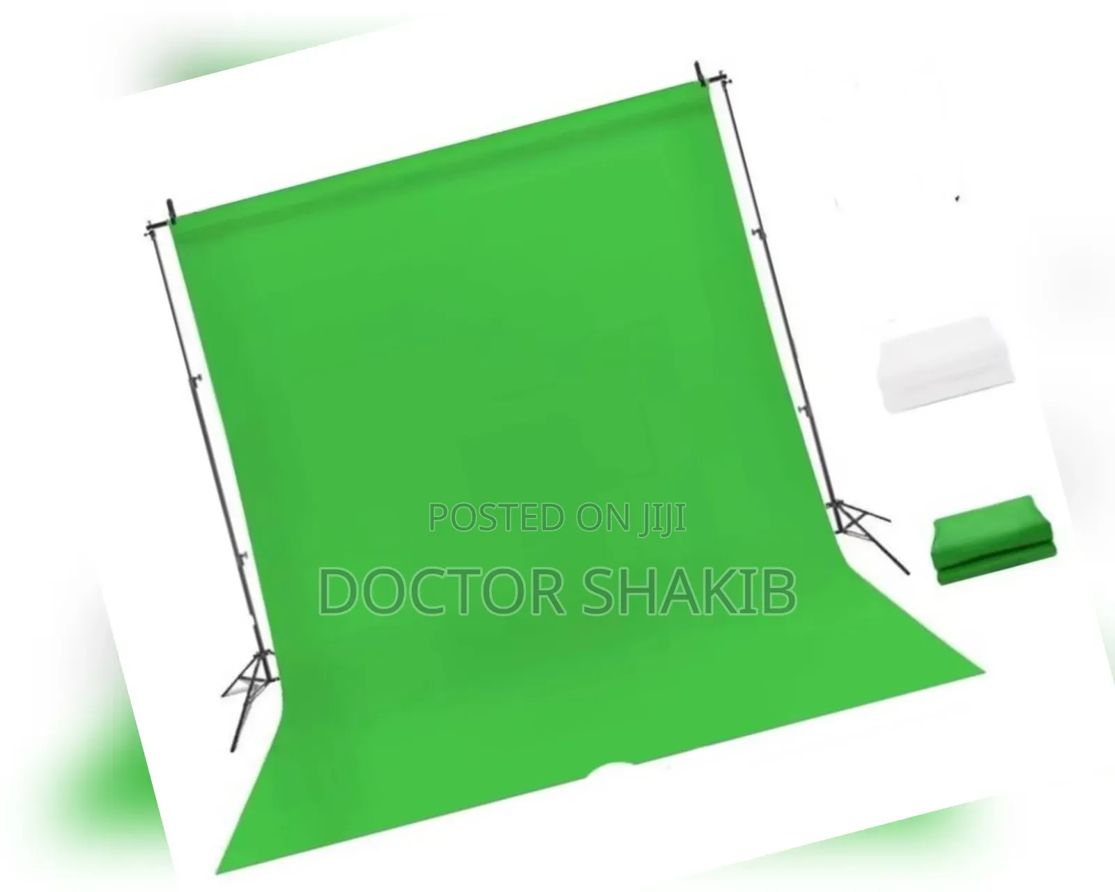 3*3 Green Back Drop Photography Screen